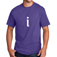 Adult T Shirt Short Sleeve, Inspire "I"_White