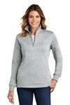 Ladies 1/4 Zip Sweatshirt