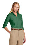 Brooks Brothers Women's Wrinkle Free Stretch Nailhead Shirt